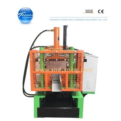 Round Downpipe Roll Forming Machine 5.5KW Downspout Forming Machine