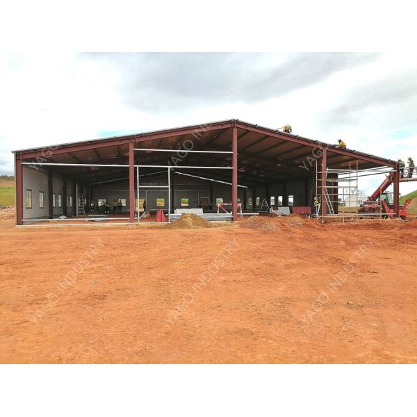 Q355B Modular Prefabricated Steel Structures Buildings Warehouse Assembly