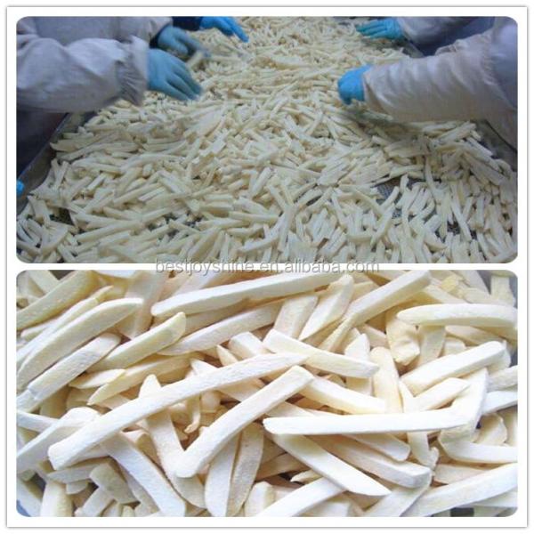 Máquina de fazer batatas fritas e batatas fritas com capacidade de 500 kg/h