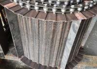Indústria de aço inoxidável dos produtos de Mesh Conveyor Belt For Glass da corrente do GV 314
