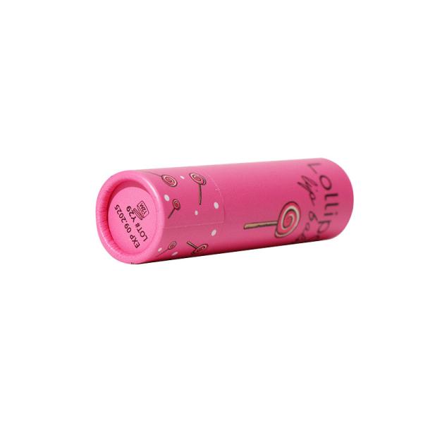 Естественная трубка нажима-вверх картона Kraft дезодоранта упаковывая для губных помад бальзама губы balm&body