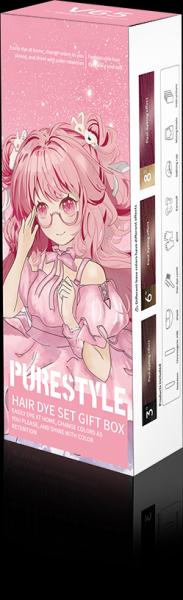 Ensemble de teinture capillaire végétale pour hommes et femmes, permanente, sans ammoniaque, pour la maison