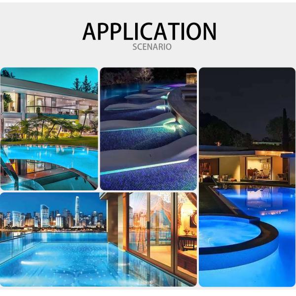 Luz ULTRAVIOLETA anti de la piscina del jardín de la luz 450LM de la piscina del RGB LED del ABS PAR56