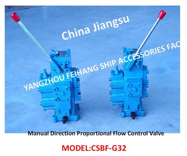 Flow 200L/Min-Manual Proportional Valve, Manual Proportional Flow Direction Compound Valve CSBF-G32