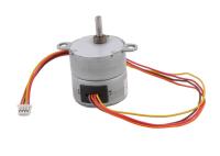 Torque grande 25 mm 4 Fase 6 alambre 7.5 grados engranaje motor paso a paso PM motor paso a paso