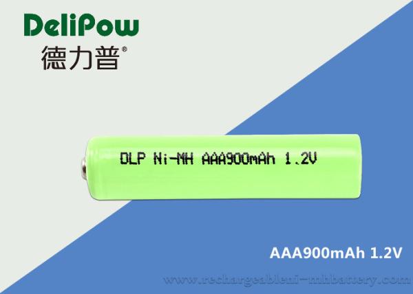 OEM Available 900mAh AAA NIMH Rechargeable Battery With 3 Years Cycle Life