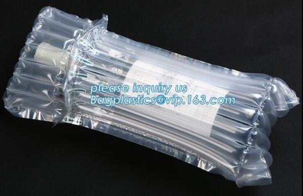 inflatable air bag for wine bottle, wine bottle air bag transport protective shock resistant cushion hand bag packaging,