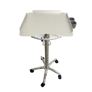 Portable ECG Trolley Height Adjustable Ultrasound Trolley Medical Aluminum Alloy Trolley