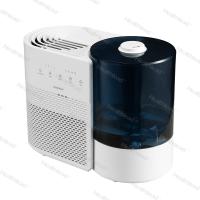 3 luzes da cor mostram que humidificador do purificador do ar da qualidade do ar ajusta a velocidade EPI088 do fã