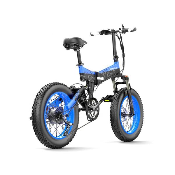 1kw 20 Inch Fat Tyre Electric Bike 30-50km/H Max Speed 70-80 Nm Torque