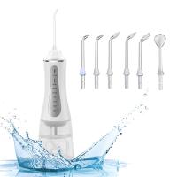 Irrigator oral sem corda recarregável durável, água clareando ultraleve Flosser
