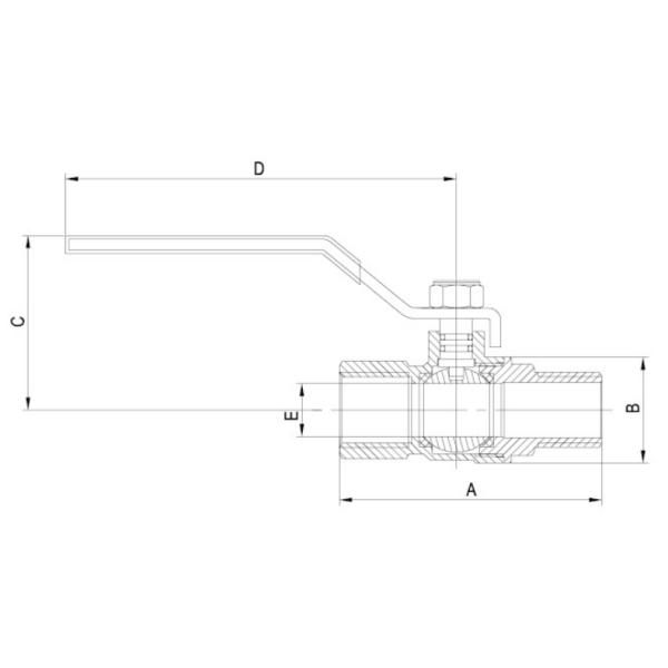 Maneta palanca 72,5 PSI 1