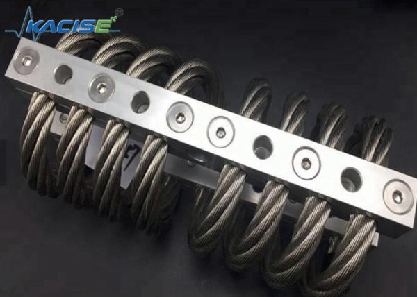 Metal Compact Wire Rope Isolators , Industrial Vibration Isolators For Electronics