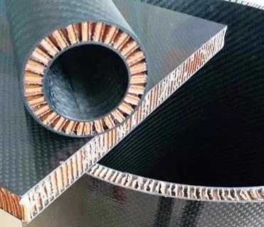 Регулярное шестиугольное ячеистое ядро 1220x2440mm Aramid