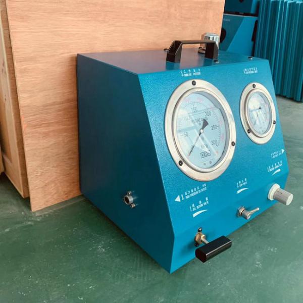 2900 Bar Blue Hydraulic High Pressure Pump Portable Pneumatic Pump For Tension Bolting