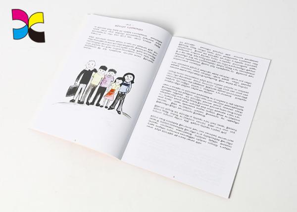 Professional Write And Wipe Book Printing Catalog With Sewing Binding , Spiral Binding