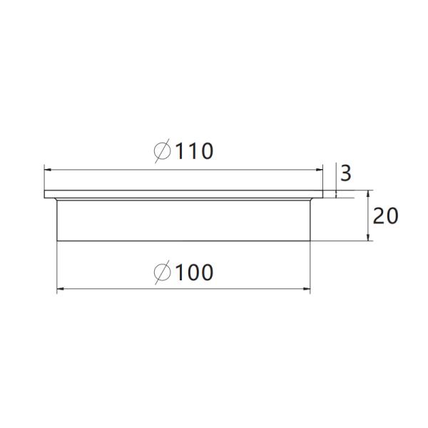 Круглый пол ливня стекает латунные аксессуары Bathroom стрейнера раковины 100 * 100mm