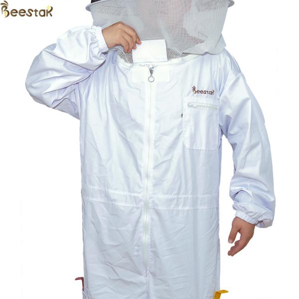 S-XXL провентилировало куртку пчелы с круглым костюмом хлопка хранителя пчелы костюма пчеловодства вуали