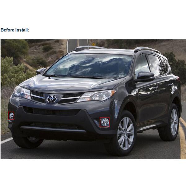 TOYOTA RAV4 Land cruiser DRL LED Daytime driving Lights car light supplier