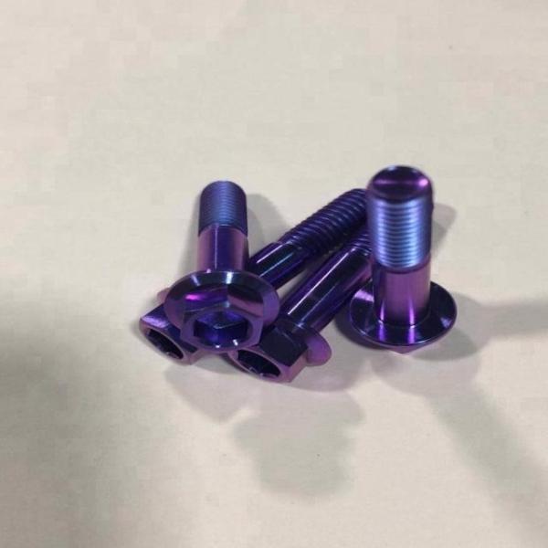 M6 X 20mm Titanium Hex Head Bolts Split Rim Wheels For R1 R6 FZ1000 FJR1300