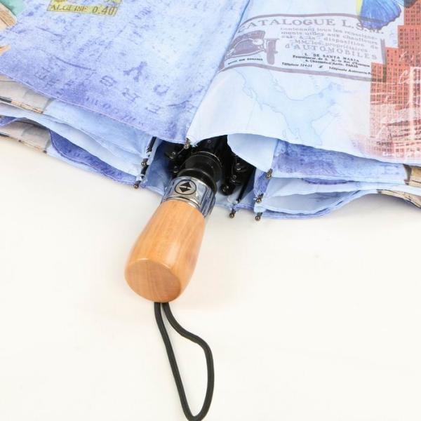 3 Folding Automatic Closing Umbrella, Digital Printing Compact Umbrella Auto Open Close