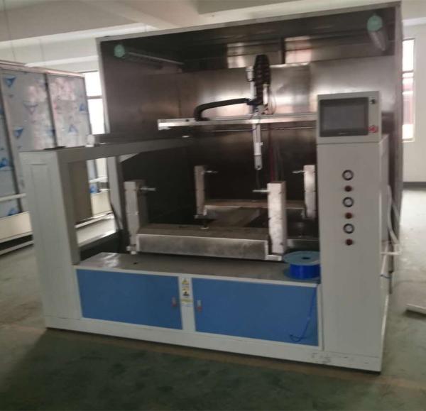 Máquina automática de pintura eletrostática usada automática da pintura à pistola do equipamento do pulverizador de cinco linhas centrais para o revestimento cerâmico da venda