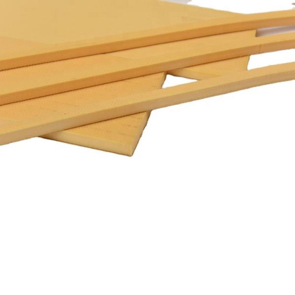 High Elastic Die Cutting Ejection Rubber Sheets in Red for Open Cell Rubber Flat Plywood Steel Rule Die Cutting