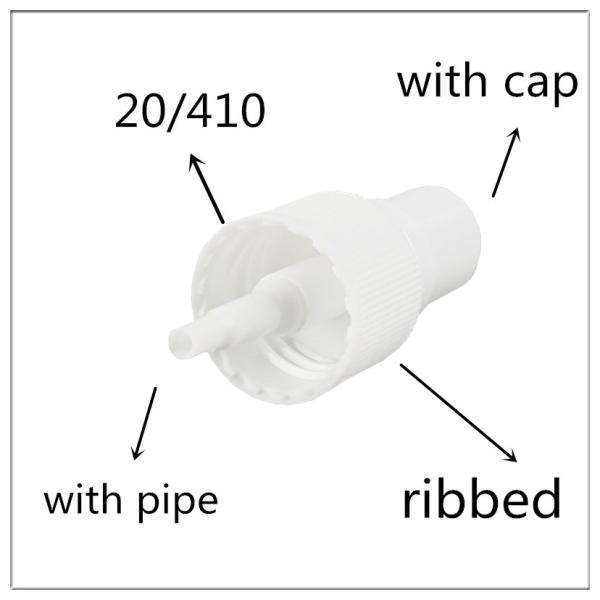 Plastic Airless Pump Sprayer 18/410 20/410 24/410 Full Cover No Spill