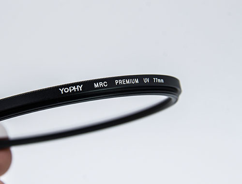 Waterproof Matt Black Aviation Uv Protector For Camera Lens , Ultraviolet Lens Filter   For Scenery