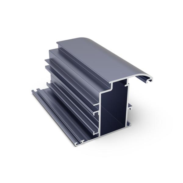 Anodized Interior Door Frame 6063 1.4mm Aluminium Door Profiles