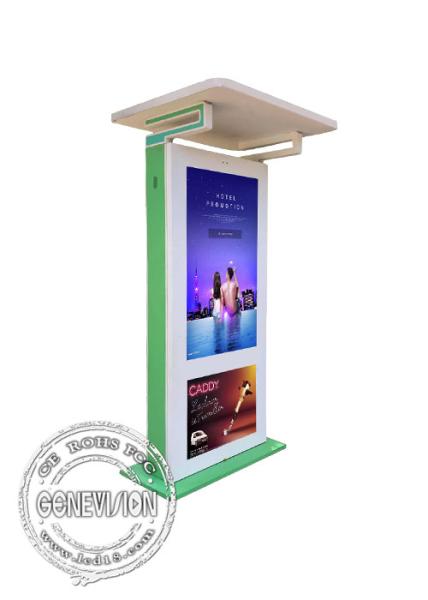 Promotion 55 Inch Floor Standing Outdoor Digital Signage Touch Screen Android WIFI display