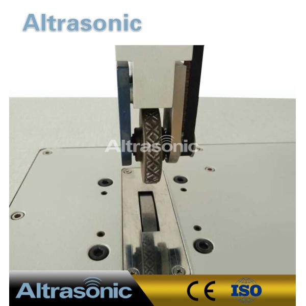 800W Ultrasonic Titanium Rotary Wheel Ultrasonic Sealing Machine for Special Material Taffeta