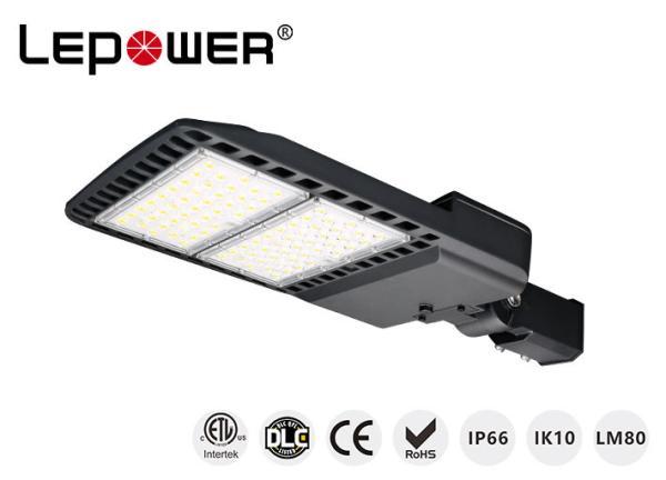 SPD 20KV Adjustable Backet High Lumen LED Street Light Shoe Box Lighting IP66 200W