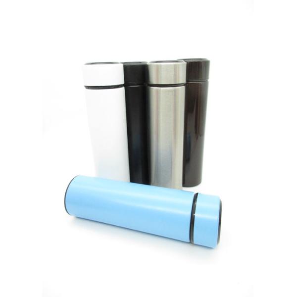 SUS 304 Portable Thermos Bottle Wide Mouth Skinny Soft Touch Surface