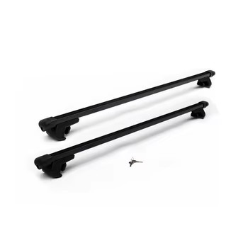 8114+B3 Steel Car Roof Cross Bars Universal Roof Raised Rails Zinc Plating