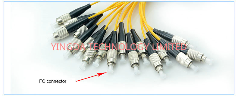 Модуль FC UPC SM 2.0mm Splitter высокой точной сети FTTH пассивный оптически