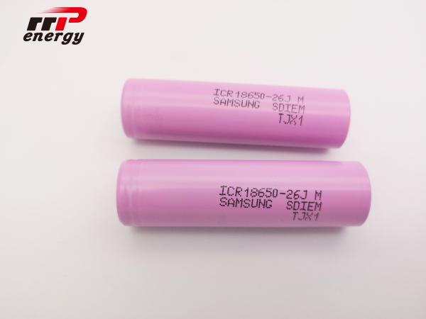 SDI ICR18650 26JM Lithium Ion Rechargeable Batteries 3.7V 2600mAh High Capacity