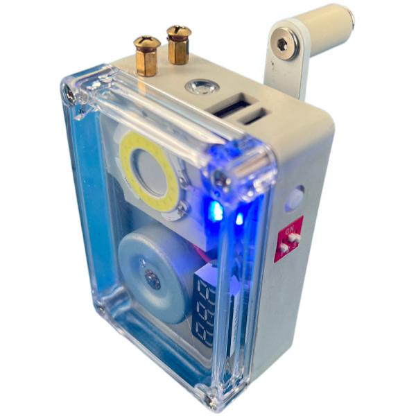 5V 2A 10W Portable Hand Crank Charge Generator Cellphone Charger Outdoor Emergency Power Supply Lighting Ignition