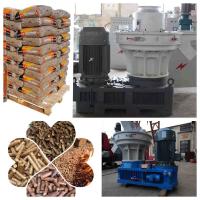 granule de cosse de riz en bois de 1-1.5ton/H Ring Die Pellet Mill Machine faisant la machine