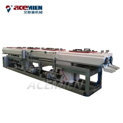 Linha plástica PVC UPVC WPVC da extrusão da tubulação de 380 V com contator de Schnerder