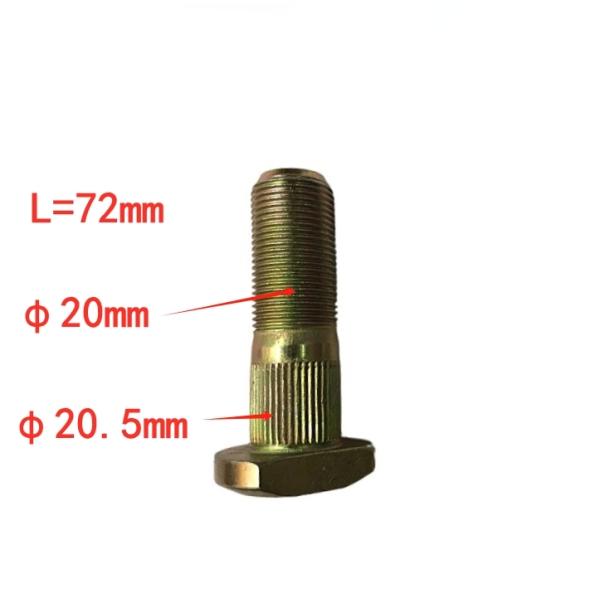 Yutong Bus Spares Parts Bus Tire Screws ZK6800 Vehicle Type 40Cr Alloy Steel