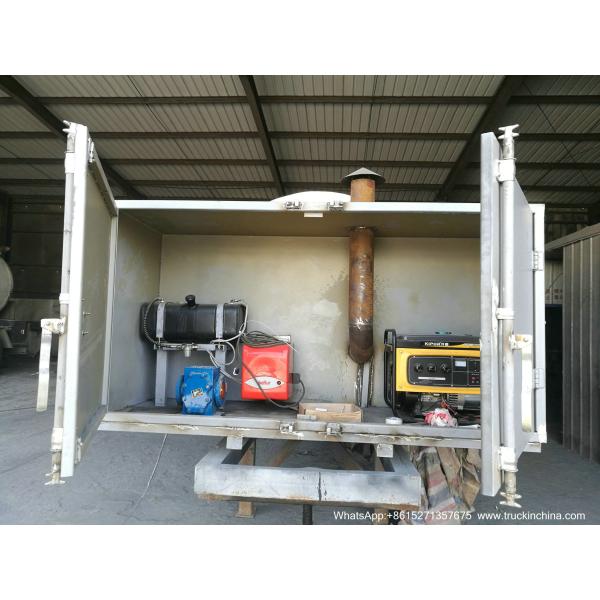 9m3 Hot Asphalt Tank for Tanker Lorry Upper Body WITH BALTUR DIESEL OIL BURNER  GEAR PUMP WhsApp:+8615271357675