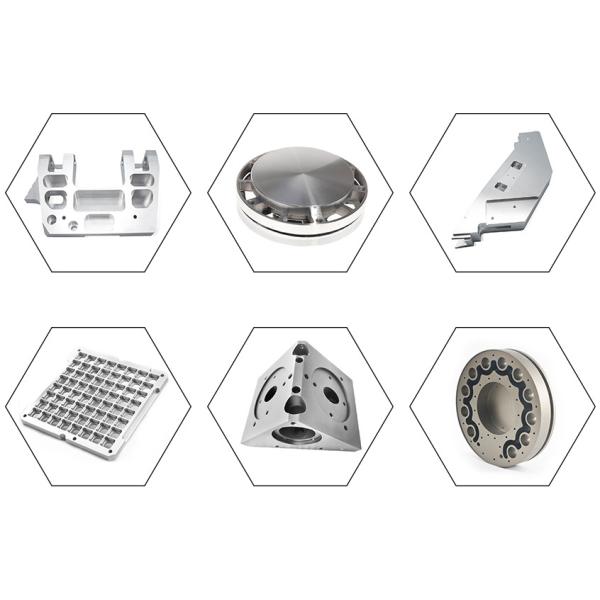 OEM Aluminum Machine Part with Vertical Pressure Chamber Structure and Tolerance Grade 4
