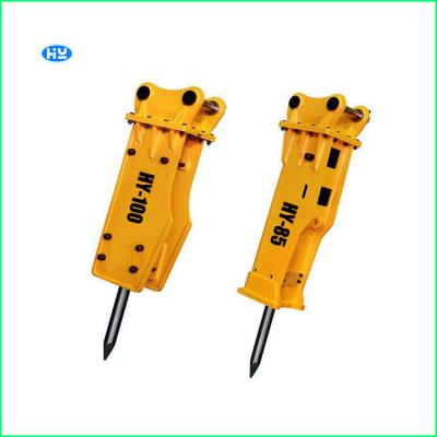 53mm Chisel Mini Digger Concrete Breaker Hydraulic Hammer 2-4 Tons Excavator