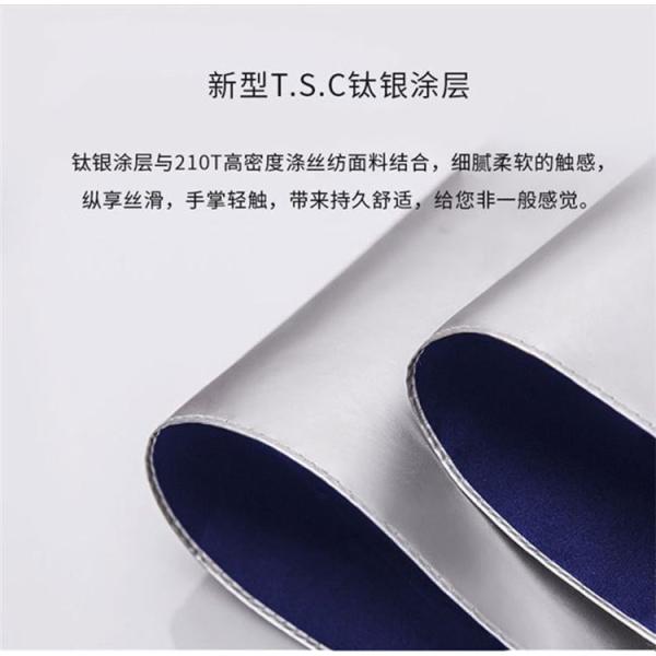 Windproof UV Blocking Golf Umbrella with All-fiber Ribs and False Double Layer Design