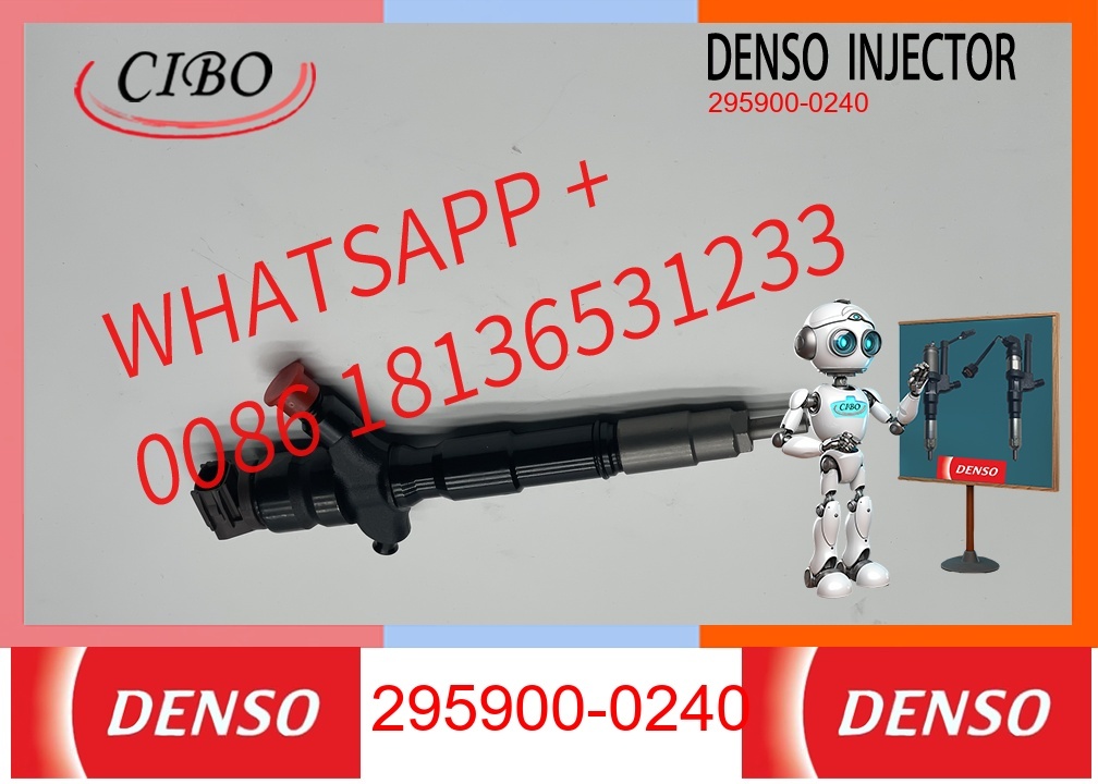 Denso original Denso original Denso Common Rail Injector 295900-0240 295900-0190 23670-39445 2367039445 AutoParts for TOYOTA HILUX LANDCRUSER 1KD D4D Engine new injector original new injector
