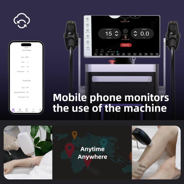 Dispositivo de depilación láser con temperatura ultra baja