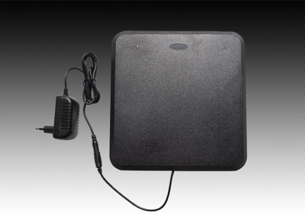 7.4-9.0MHz Black Soft Tag Deactivator , EAS RF Integrated Deactivators POS Laser Scanner