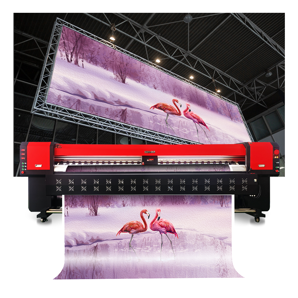 ZT3200 DH Sublimation Printing Machine 3.2m for PP/Adhesive Paper 2/3 Pecs XP600 Head