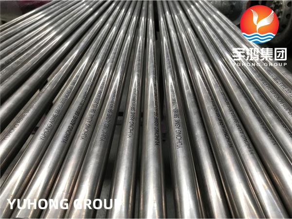 ASME SB163/B165 MONEL 400 Tubo sem costura de liga de níquel, trocador de calor/aplicação de arrefecedor de ar